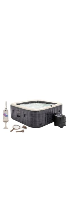 Marimex | Vírivý bazén Pure Spa Greystone Deluxe Bubble Spa 4 NP + výhodný set príslušenstva | 19900148