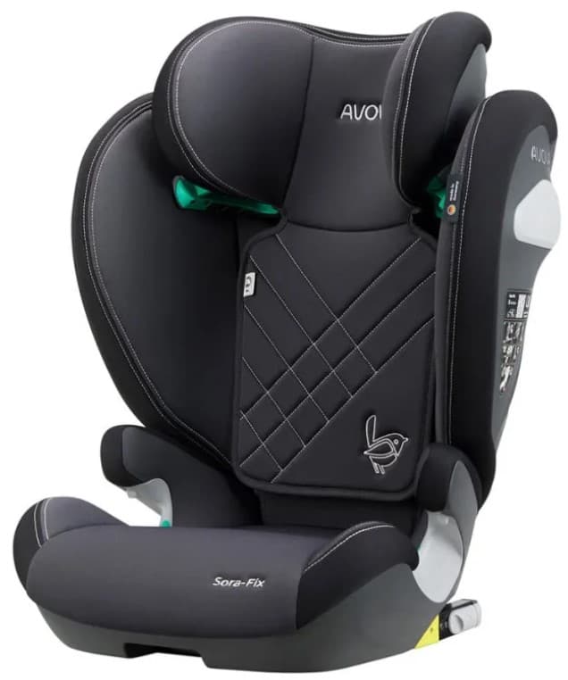 Autosedačka AVOVA Sora-Fix i-size 2025 Grey/Black