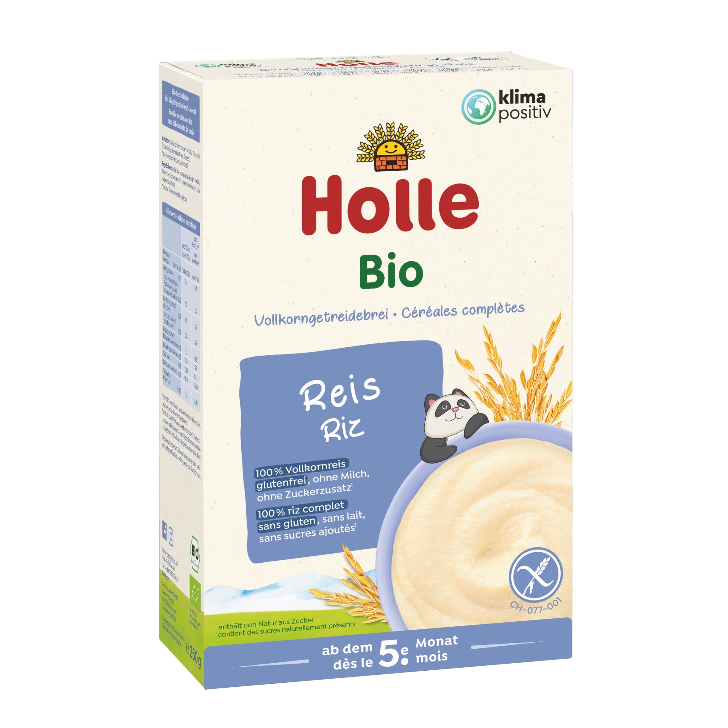 Holle BIO Ryžová kaša (250 g)