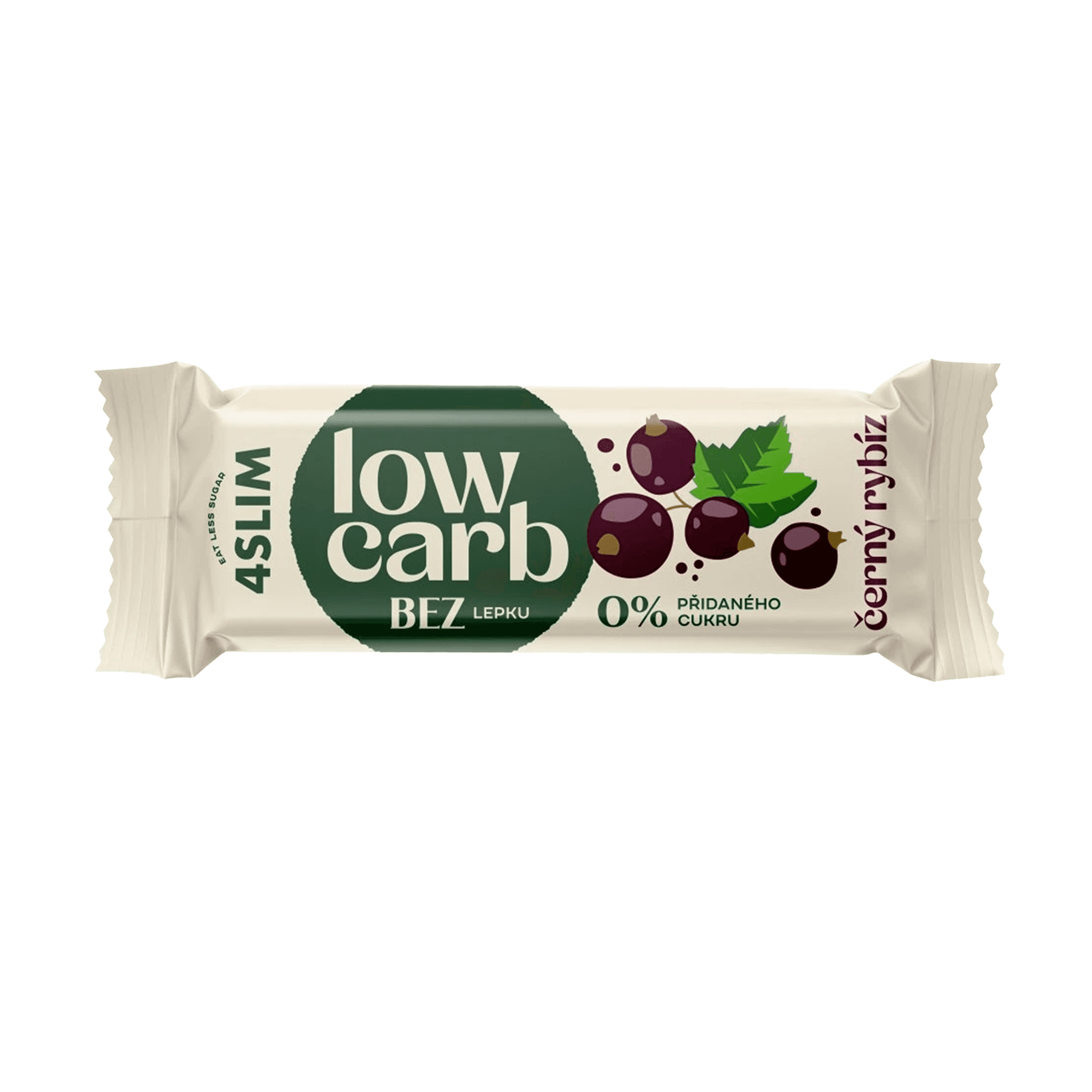 4Slim Tyčinka LOW CARB čierna ríbezľa (35 g)