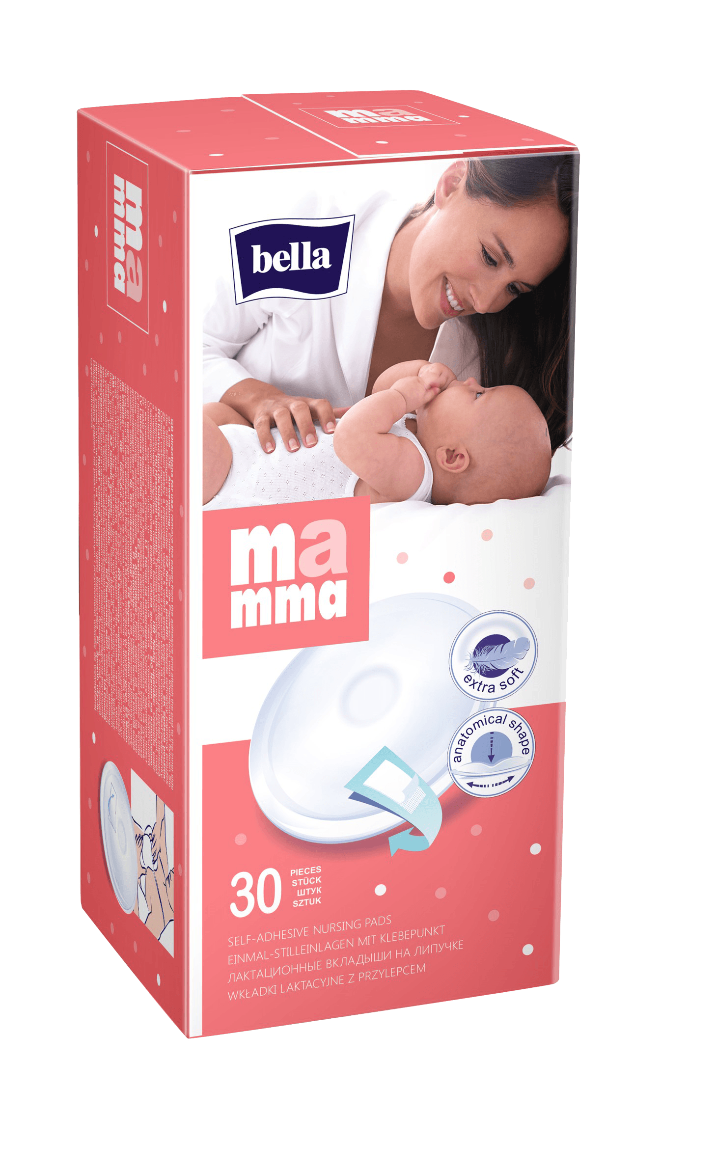 Bella Mamma Prsné vložky Basic (30 ks)