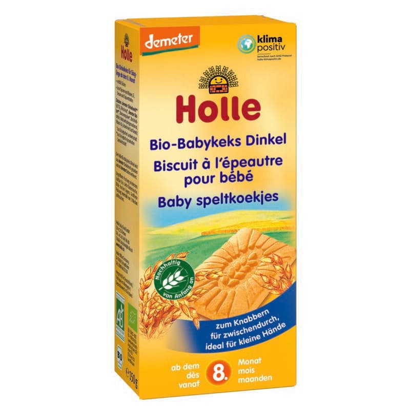 Holle BIO Detské špaldové keksy (150 g)