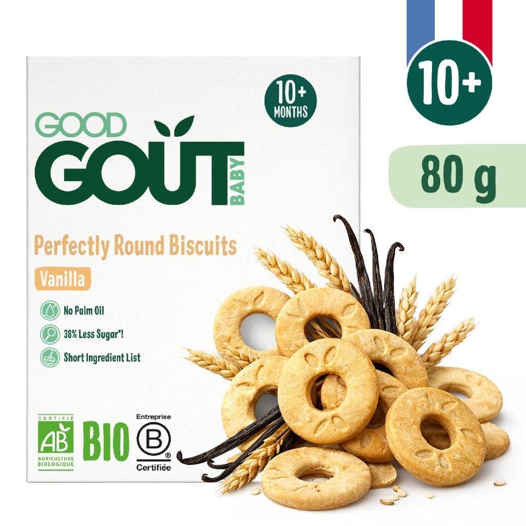Good Gout BIO Vanilkové kolieska (80 g)