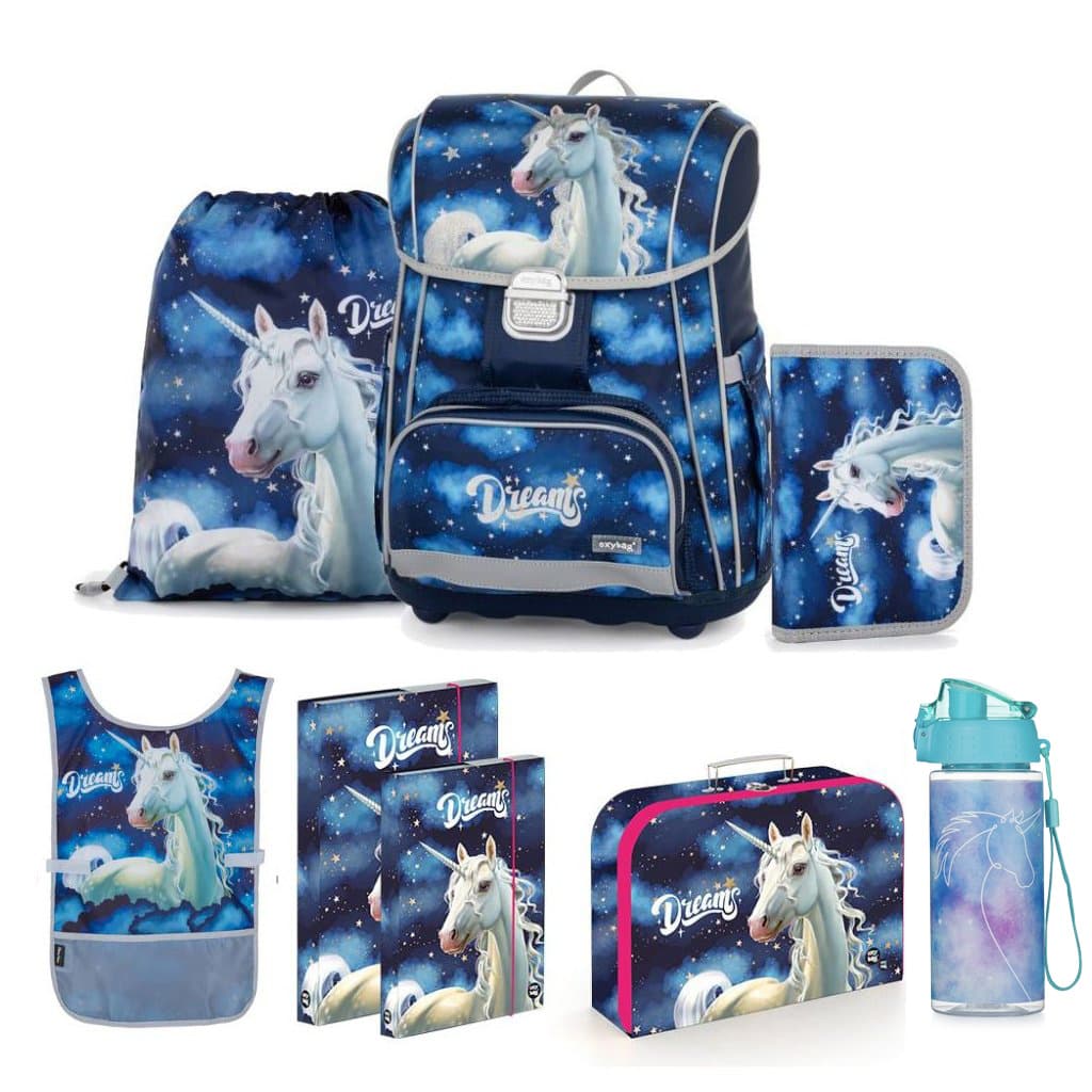Oxybag Školský set 8-dielny PREMIUM Unicorn 1