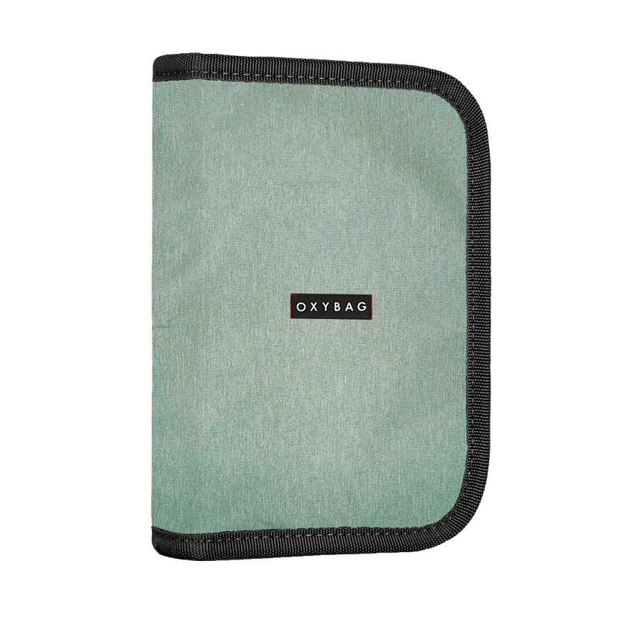 Oxybag Peračník 1 p. 2 chlopne, prázdny UNICOLOR green