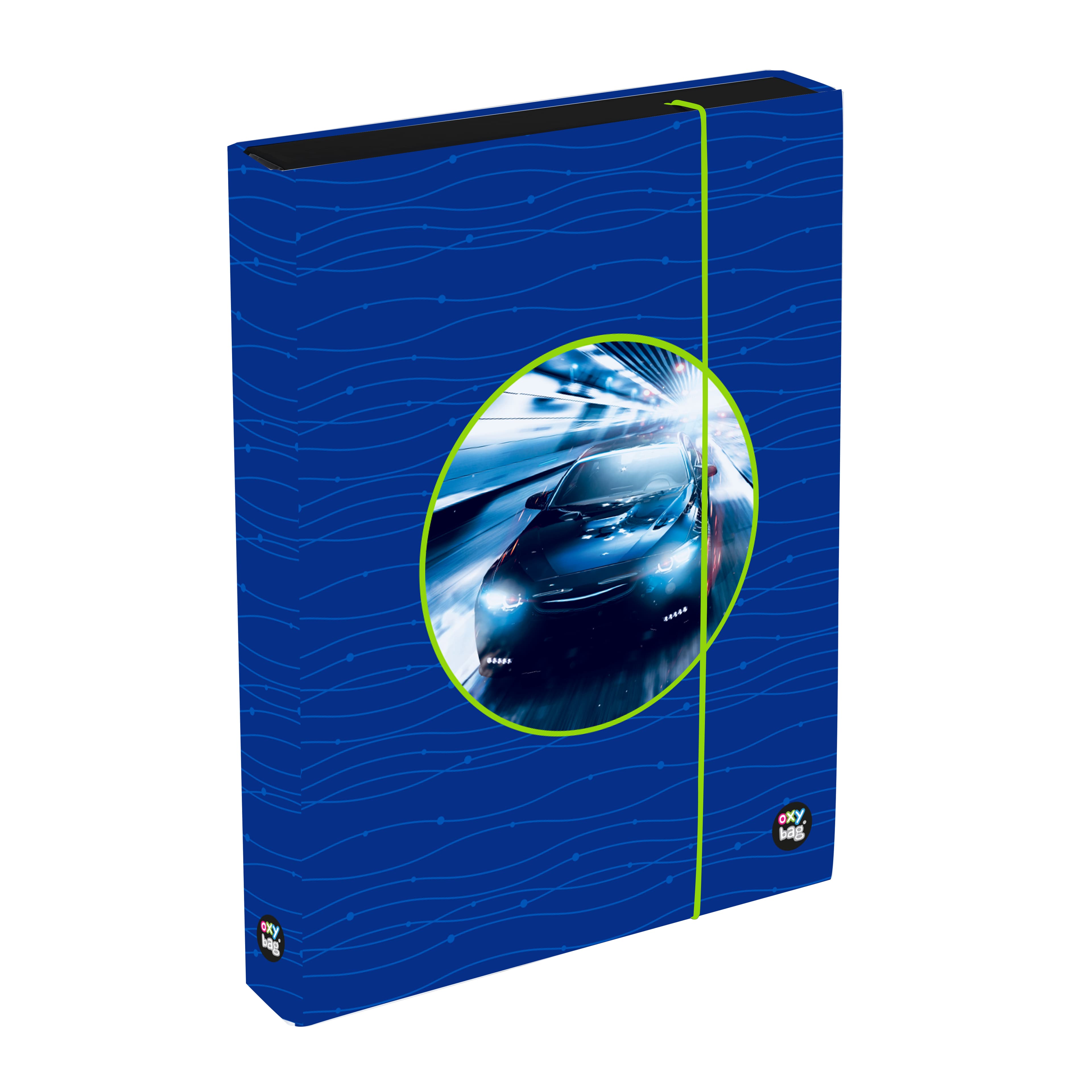 Oxybag Box na zošity A4 Jumbo OXY Sherpy Blue