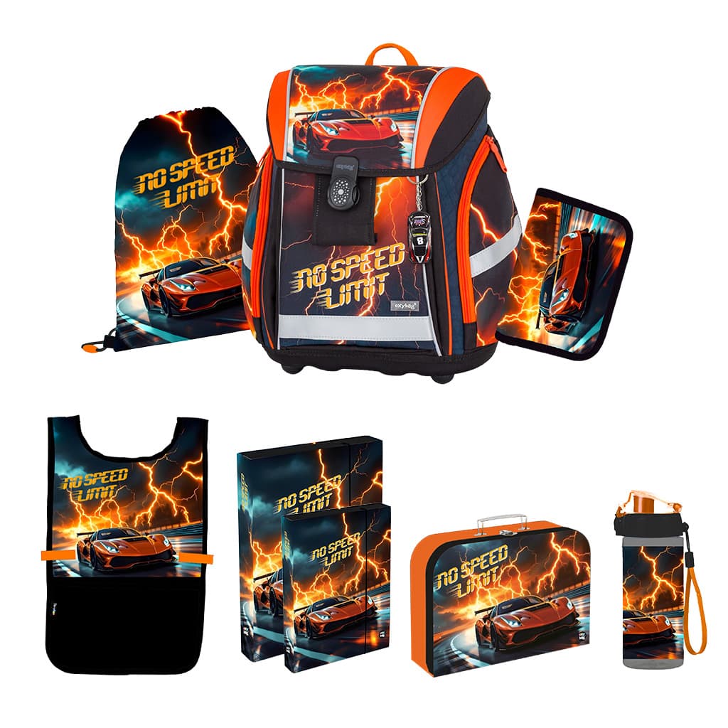 Oxybag Školský set 8-dielny PREMIUM Light Auto Speed