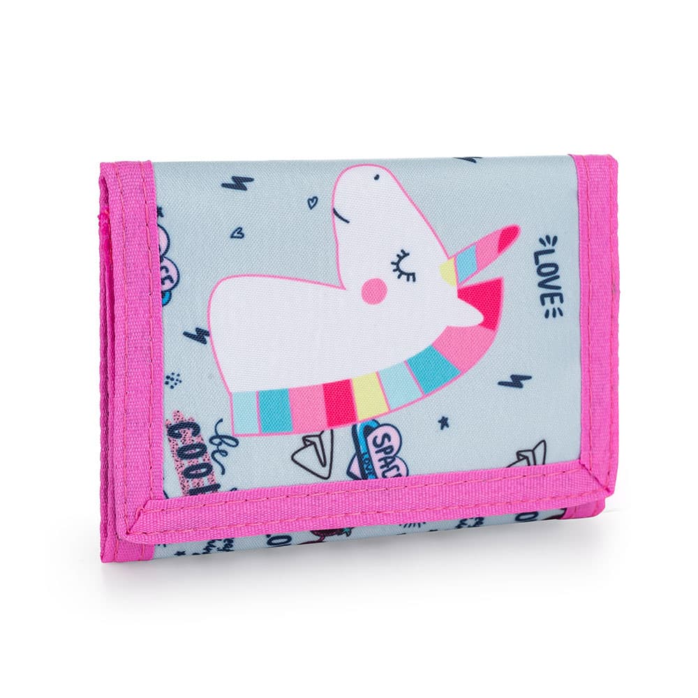 Oxybag Detská textilná peňaženka Unicorn iconic