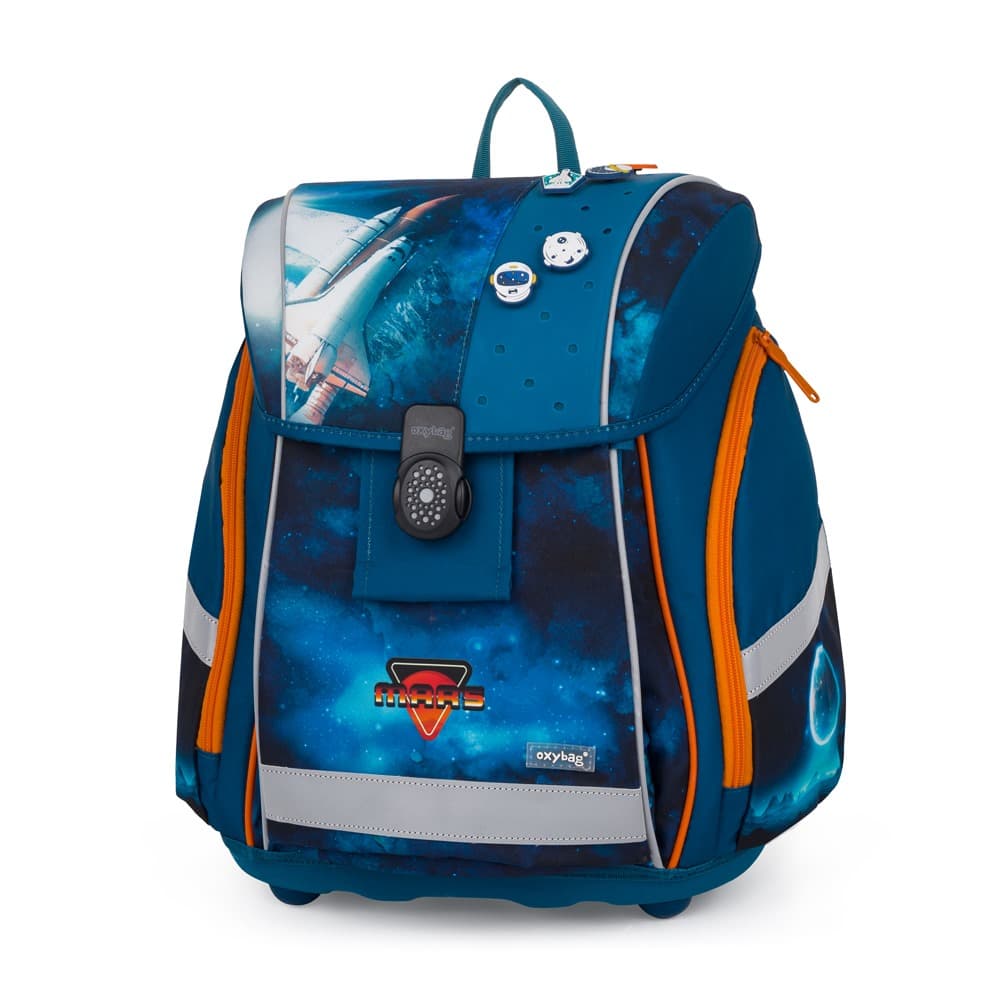 Oxybag Školská taška PREMIUM LIGHT Space raketoplán