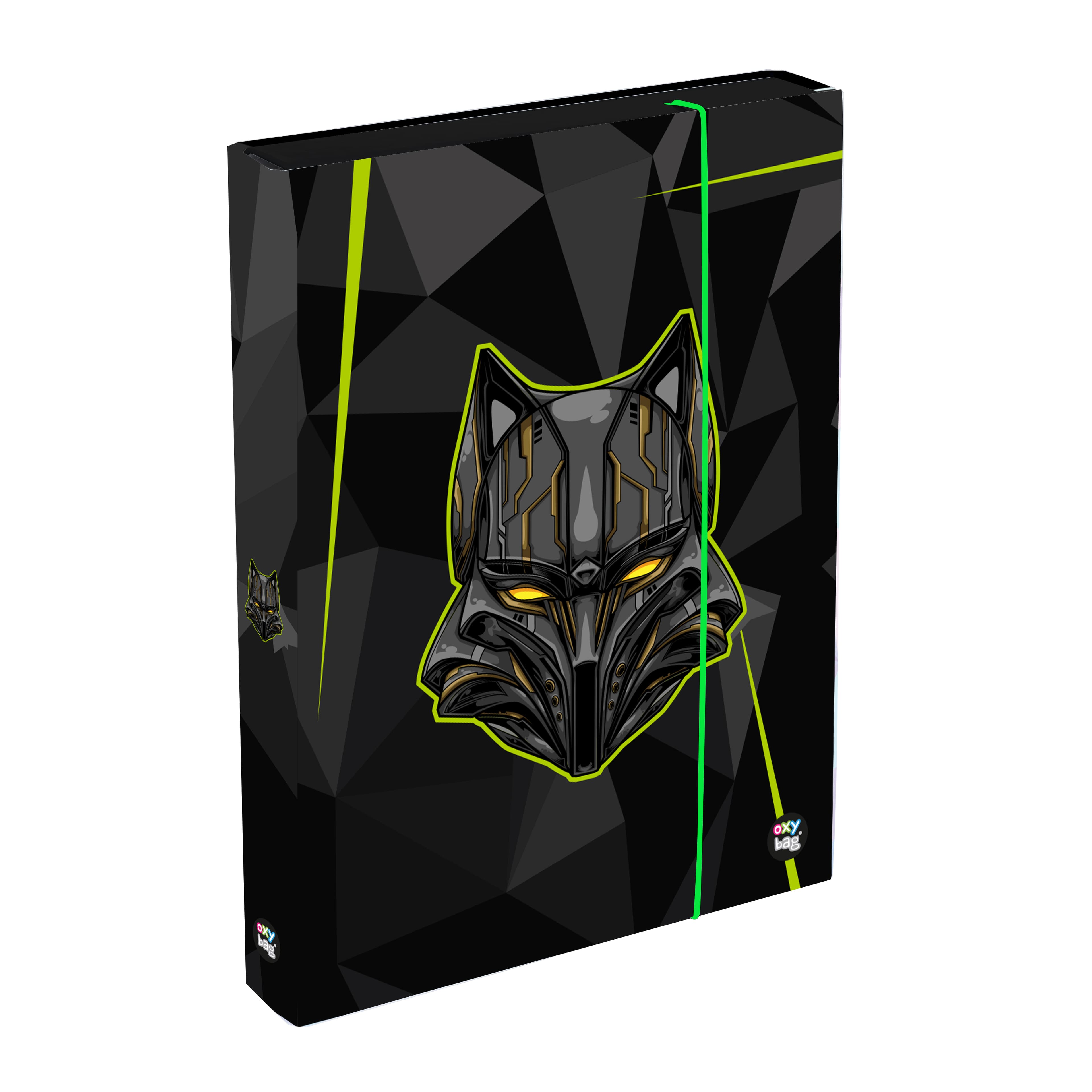 Oxybag Box na zošity A4 Jumbo OXY Sherpy Wolf
