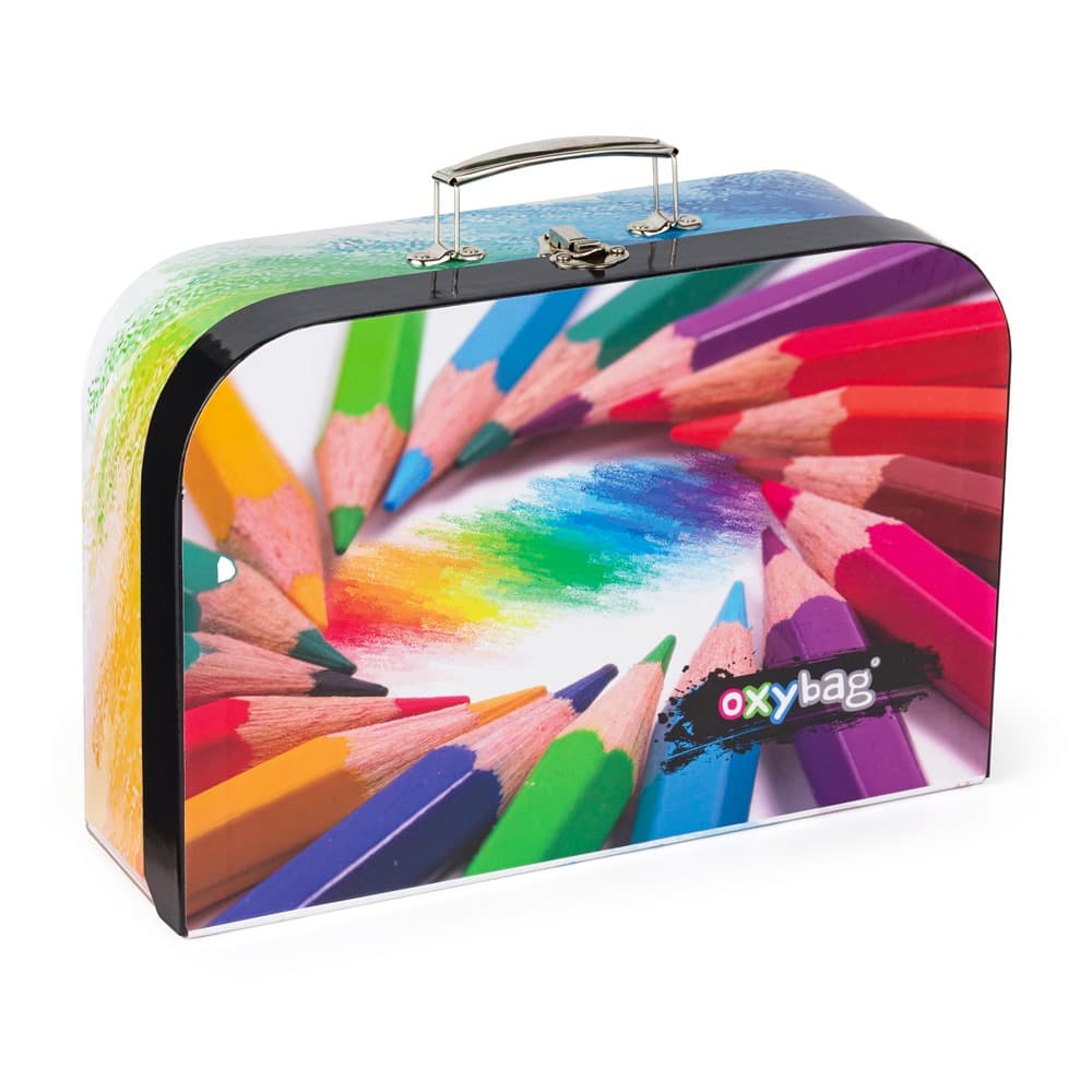 Oxybag Kufrík lamino 34 cm Pastelky